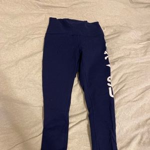 SoulCycle lululemon High-Waist Leggings Navy 7/8